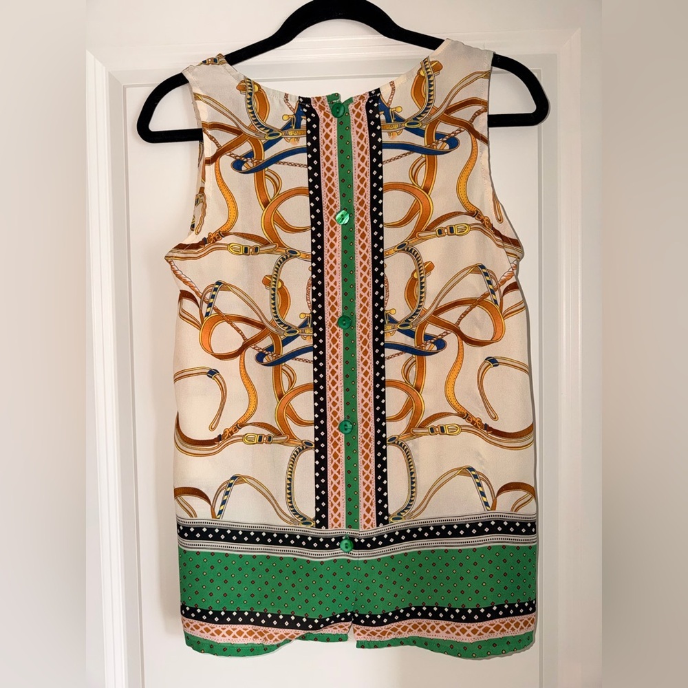 Cynthia Rowley Women's Multicolor Sleeveless Top - Picture 2 of 6